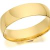 New * 18Ct Gold Heavyweight Court Wedding Ring 6Mm R56176 Closeout Sale