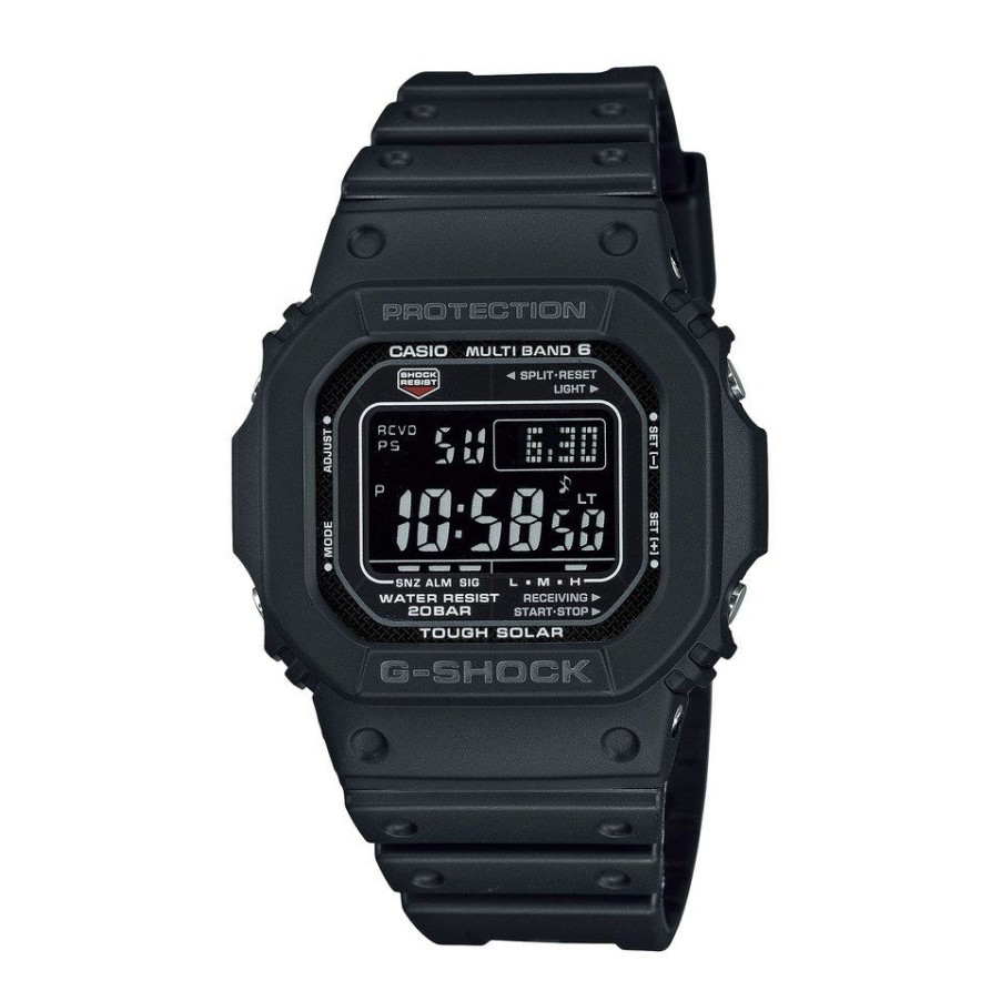 Online * Casio G-Shock Gw-M5610U-1Ber Solar Radio Controlled Strap Watch W17354 Discount Online