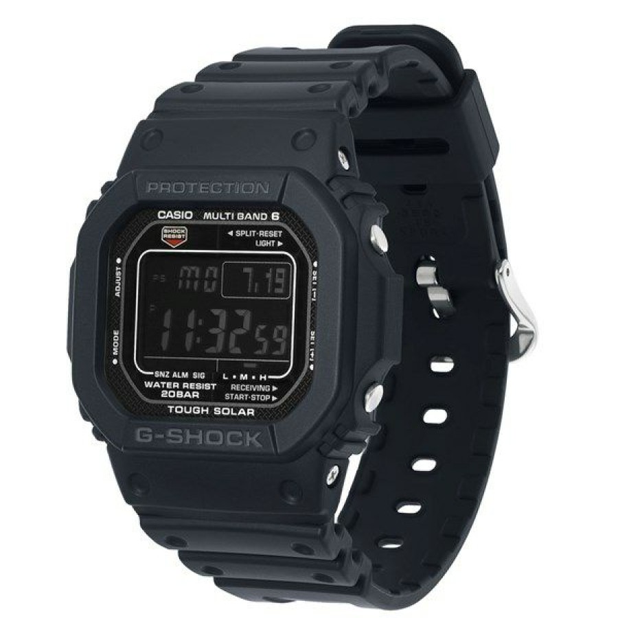 Online * Casio G-Shock Gw-M5610U-1Ber Solar Radio Controlled Strap Watch W17354 Discount Online