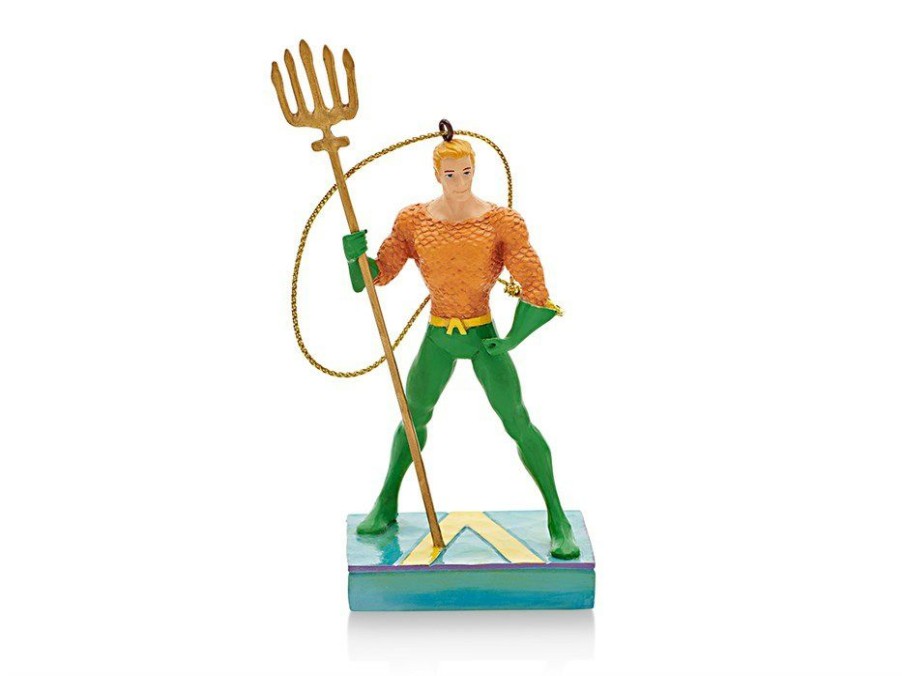 Best * Dc Comics 6005076 Aquaman Silver Age Hanging Ornament P1415 With Discount