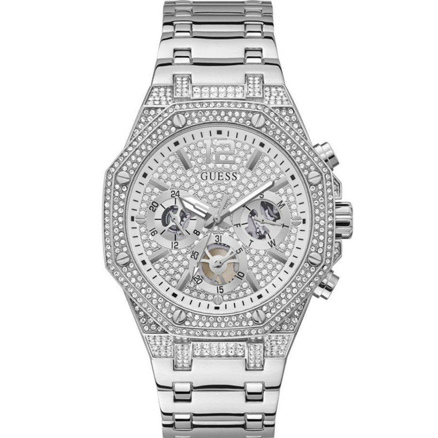 Online * Guess Gw0419G1 Momentum Crystal Bracelet Watch W96291 Cheap