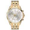 Hot * Accurist Mb933S London Gold Plated Chronograph Bracelet Watch W19126 Official