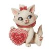 Online * Disney Traditions 6010107 Marie Heart P01476 Limit Offer