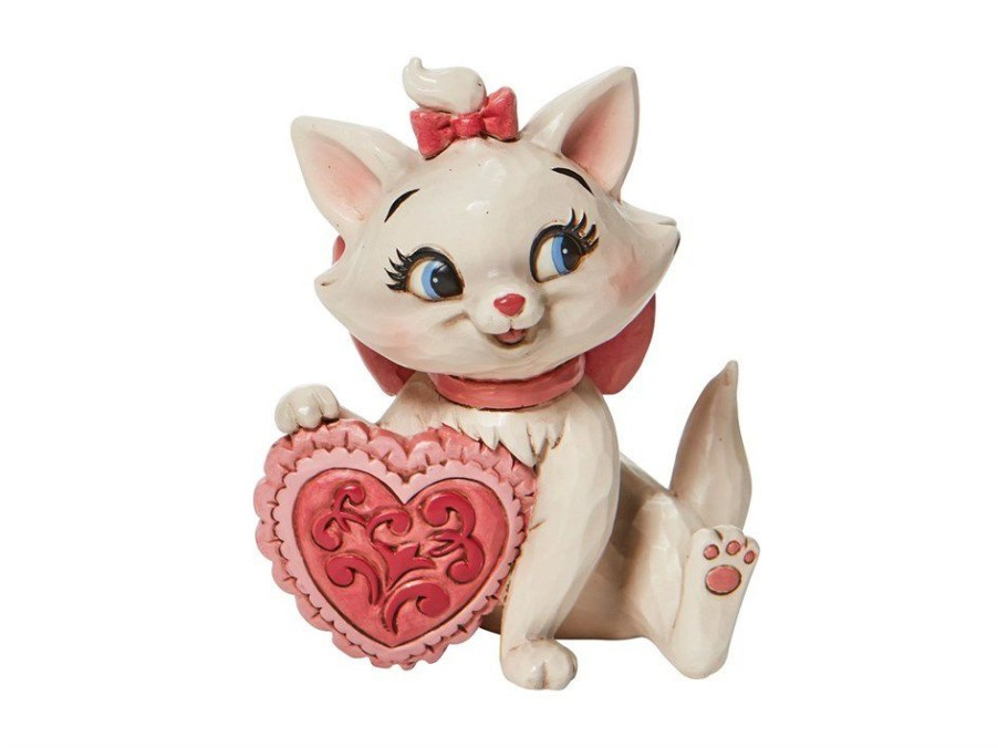 Online * Disney Traditions 6010107 Marie Heart P01476 Limit Offer