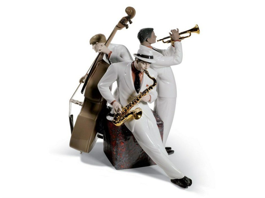 Hot * Lladro 01008568 Jazz Trio Limited Edition P4787 Large Choice