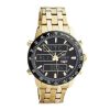 Best * Accurist 7175 Chrono World Time Black Dial Bracelet Watch W1876 Popular