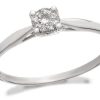 Online * 9Ct White Gold Diamond Starburst Ring 8Pts D6679 Best Price