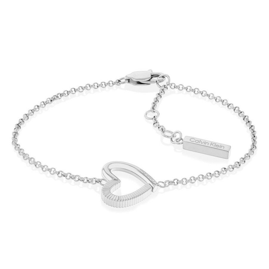 Clearance * Calvin Klein 35000387 Heart Bracelet J7298 Limited Edition