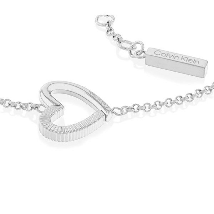 Clearance * Calvin Klein 35000387 Heart Bracelet J7298 Limited Edition