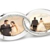 Clearance * Amore Stone Set Double Ring Photo Frame P7139 Best Price