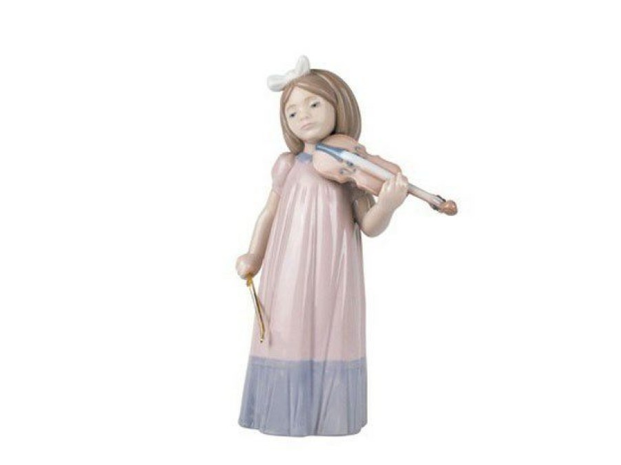 Wholesale * Nao 02001034 Girl With Violin P4059 Official