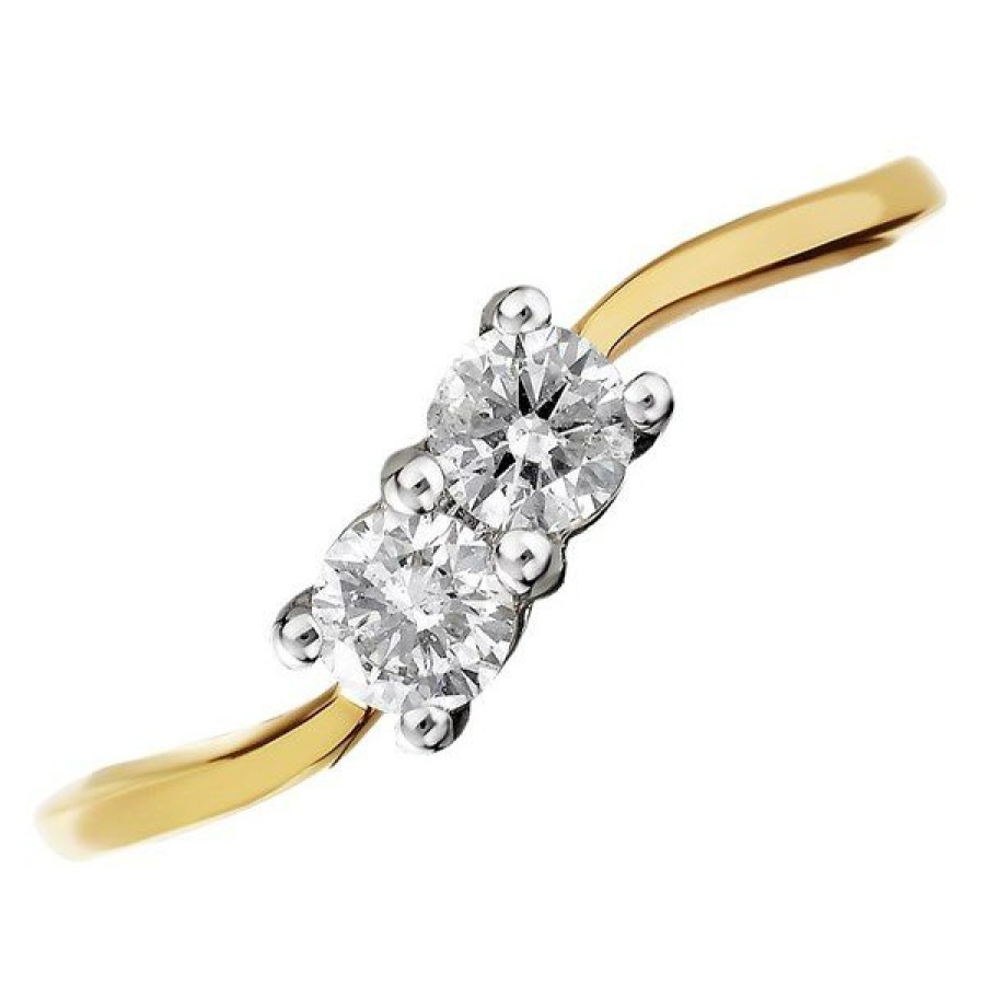 Online * U&Me 9Ct Gold Diamond Ring 1/3Ct D6930 Limited Edition