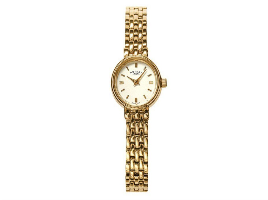 Clearance * Rotary Lb02084/02 Gold Plated Bracelet Watch W6310 Cheaper