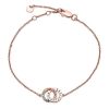 New * Radley Ryj3084 18Ct Rose Gold Plated Silver Bracelet J8191 Official