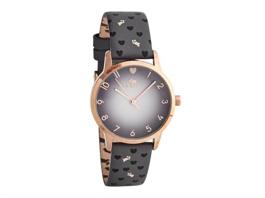 New * Radley Ry2942A Rose Gold Plated Leather Strap Watch W51189 Large Choice