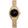 Online * Accurist 8350 Stone Set Gold Plated Bracelet Watch W72113 Large Choice