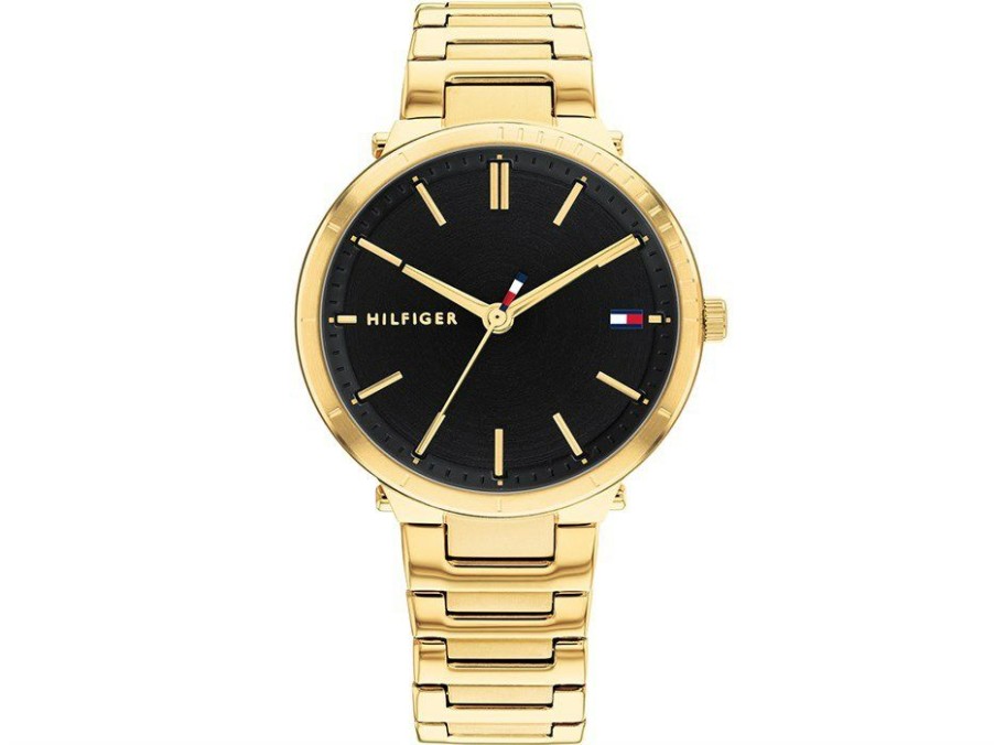 Wholesale * Tommy Hilfiger 1782407 Zoey Gold Plated Bracelet Watch W95239 Best Price