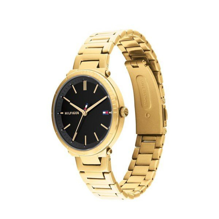 Wholesale * Tommy Hilfiger 1782407 Zoey Gold Plated Bracelet Watch W95239 Best Price