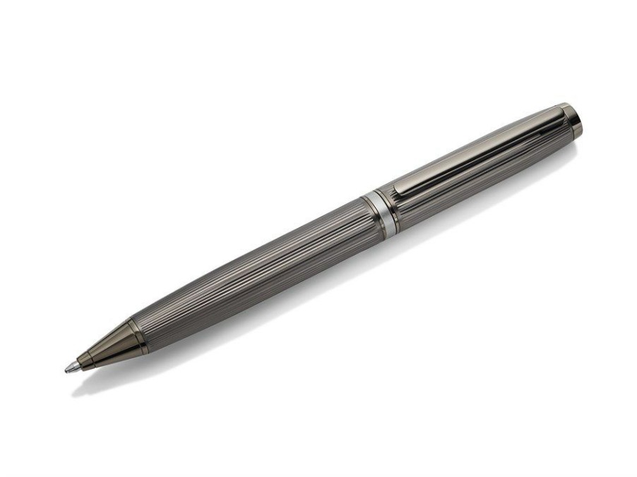 New * Hugo Boss Blaze Gunmetal Ballpoint Pen A2487 Reasonable Price