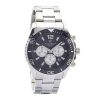 Hot * Accurist 7207 Stainless Steel Chronograph Metallic Grey Bracelet Watch W19113 100% Guarantee