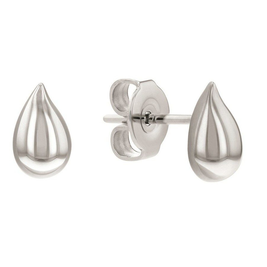 New * Calvin Klein 35000070 Stainless Steel Stud Earrings J7286 Cheap