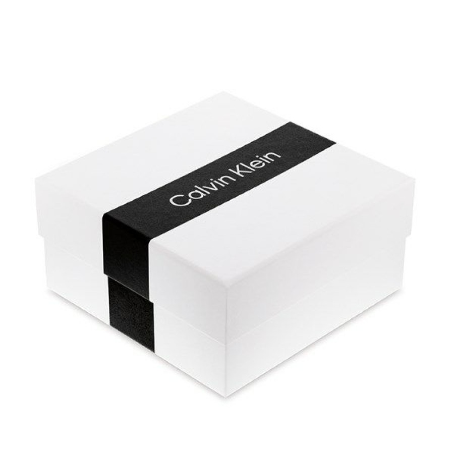 New * Calvin Klein 35000070 Stainless Steel Stud Earrings J7286 Cheap