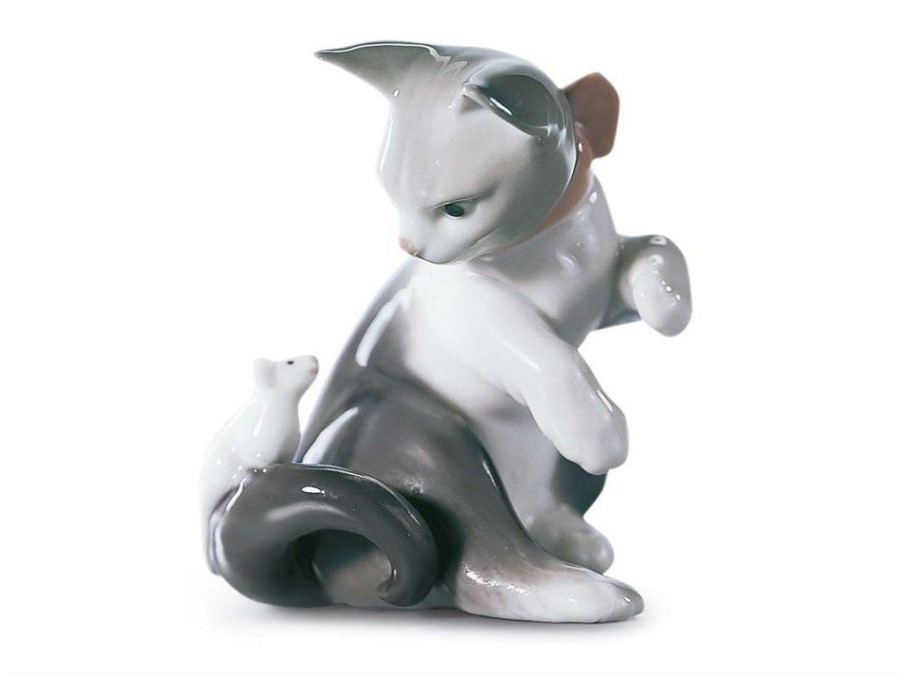 Best * Lladro 01005236 Cat And Mouse P4703 Best Price