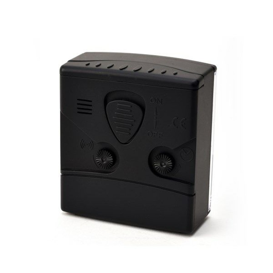 Online * Silent Sweep Black Alarm Clock C06101 Closeout Sale