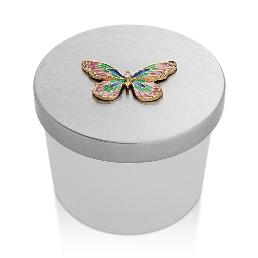 New * Sophia Rainbow Butterfly Trinket Box P60114 Large Choice