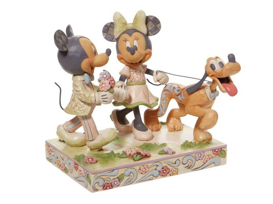 Hot * Disney Traditions 6010101 Spring Mickey And Friends P01473 Limited Edition