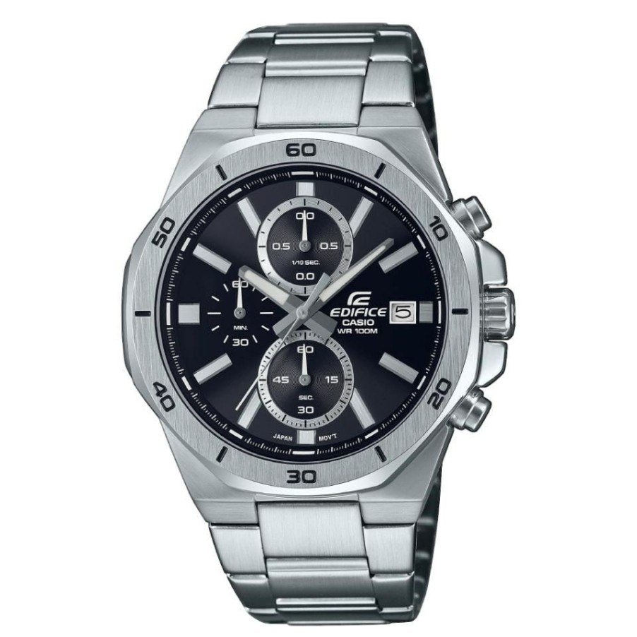 Online * Casio Edifice Efv-640D-1Avuef Chronograph Bracelet Watch W17369 Discount Online