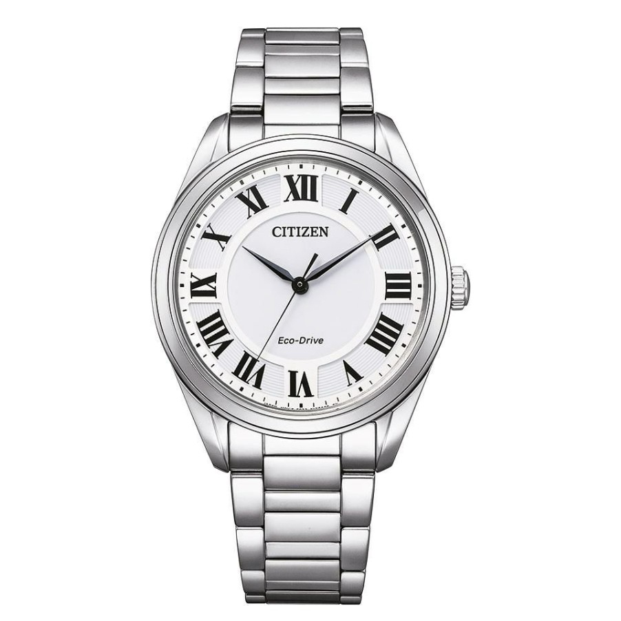 Best * Citizen Em0970-53A Eco-Drive Stainless Steel Bracelet Watch W9164 Closeout Sale