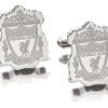 Hot * Stainless Steel Liverpool Fc Crest Cufflinks J2281 Exactly Discount