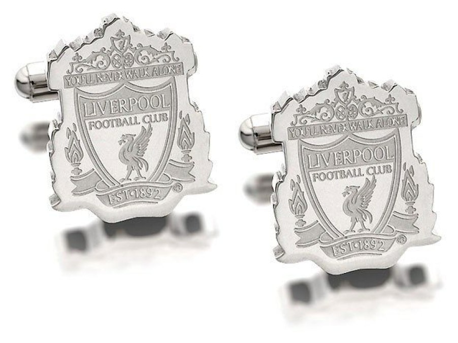 Hot * Stainless Steel Liverpool Fc Crest Cufflinks J2281 Exactly Discount