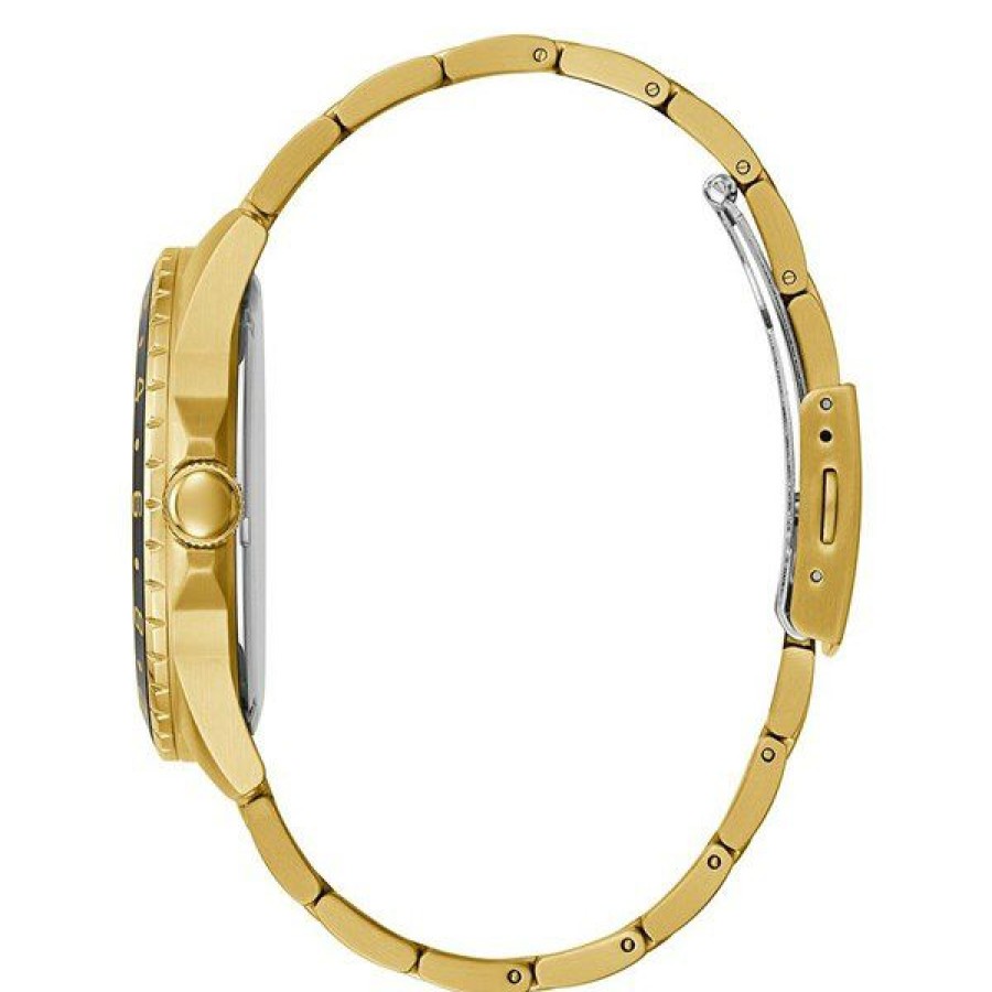 New * Guess Gw0220G4 Comet Gold Plated Bracelet Watch W96217 Cheap