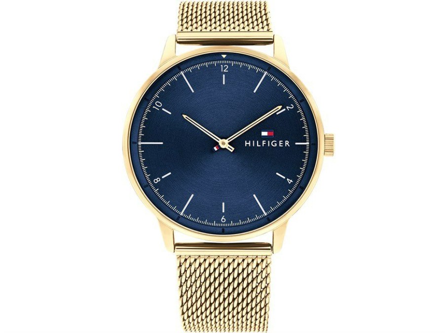 Wholesale * Tommy Hilfiger 1791877 Gold Plated Mesh Bracelet Watch W95282 Popular