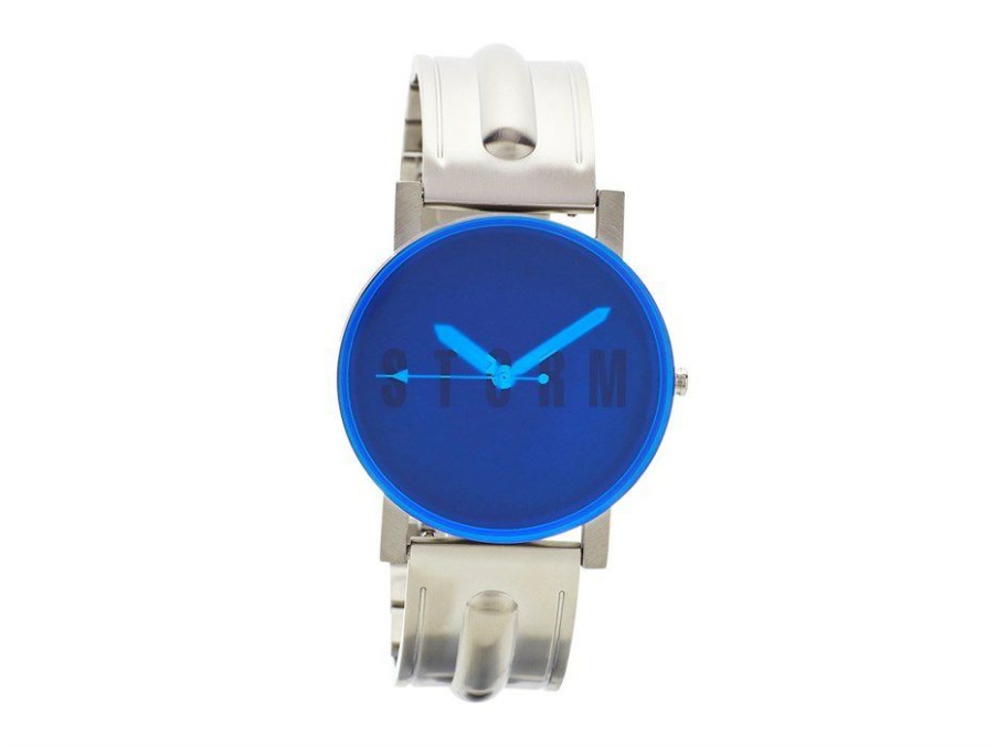 Online * Storm 47455/B New Blast Metal Blue Dial Bracelet Watch W87236 Reasonable Price