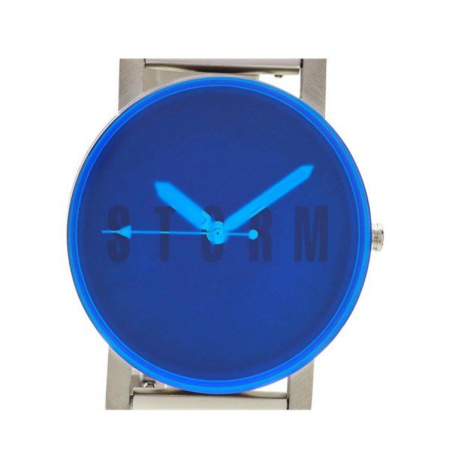 Online * Storm 47455/B New Blast Metal Blue Dial Bracelet Watch W87236 Reasonable Price