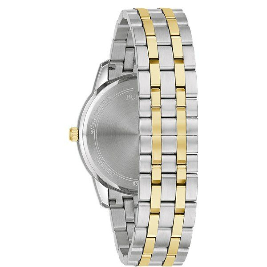 New * Bulova 98B385 Classic Sutton Two Tone Bracelet Watch W09254 Best Guaranteed