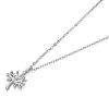 Online * Fossil Jfs00550040 Silver Cubic Zirconia Tree Of Life Necklace J4859 With Discount