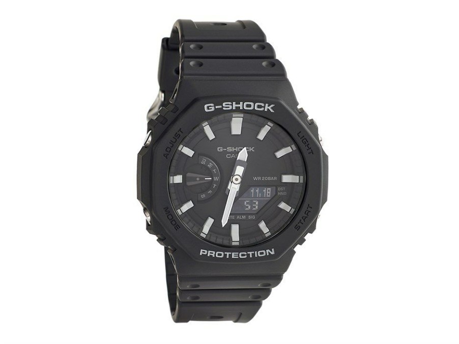 Best * Casio Ga-2100-1Aer Octagon Series Black Resin Strap Watch W17145 Best Price