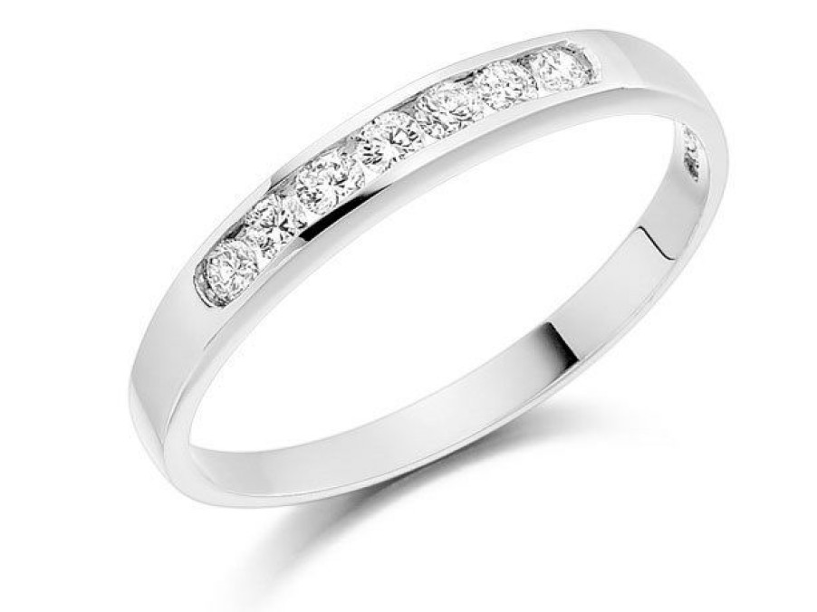 Wholesale * 9Ct White Gold Diamond Half Eternity Ring 1/4Ct D7955 Limited Edition