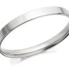 New * 18Ct White Gold Flat Court Wedding Ring 2.5Mm Z2691 Best Price