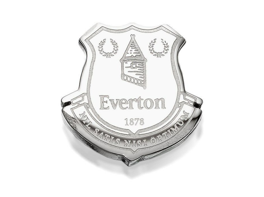 Hot * Stainless Steel Everton Fc Crest Single Stud Earring J2944 Large Choice