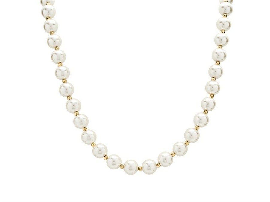 Hot * Anne Klein Simulated Pearl Beaded Necklace J78208 Limit Offer