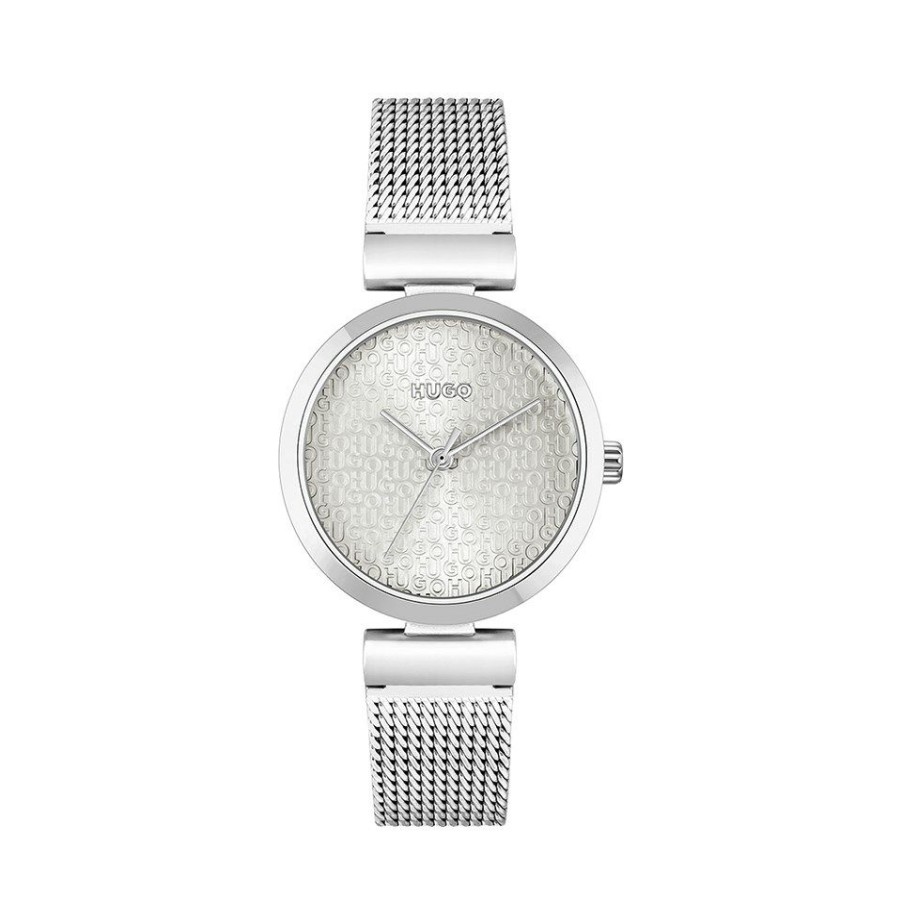 Clearance * Hugo 1540130 Sweet Stainless Steel Mesh Bracelet Watch W45361 Limit Offer